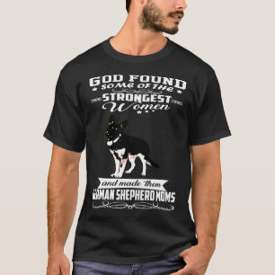 T-shirt Le Berger Allemand Maman Dieu A Trouvé Un Des Plus
