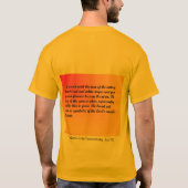 T-Shirt : Le Berger signifie la croix (Dos)