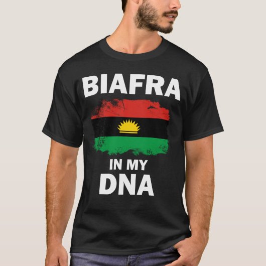 T-shirt Le Biafra dans mon ADN (Devant)