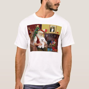 T-shirt Le Bichon frisé de Santa #2