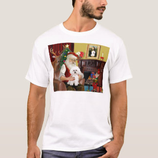 T-shirt Le Bichon frisé de Santa #2