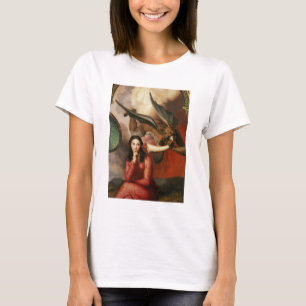 T-shirt Le bien et le mal : le diable tentant une jeune