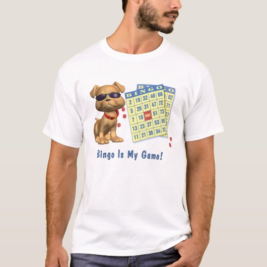 T-shirt Le bingo-test est mon jeu ! (Devant)