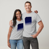 T-shirt le bleu se fanent (Unisexe)