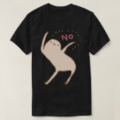 T-shirt Le Blob Honnête Dit Non (Design devant)