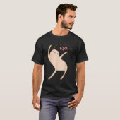 T-shirt Le Blob Honnête Dit Non (Devant entier)