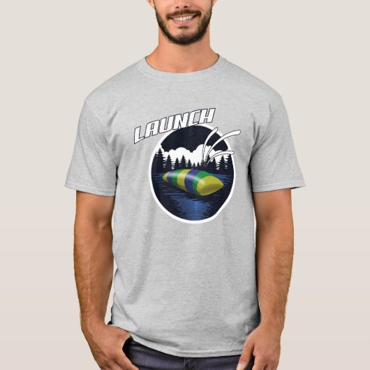 T-shirt Le Blob : Lancement (Devant)