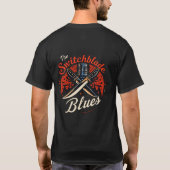 T-shirt Le Blues Switchblade (Dos)