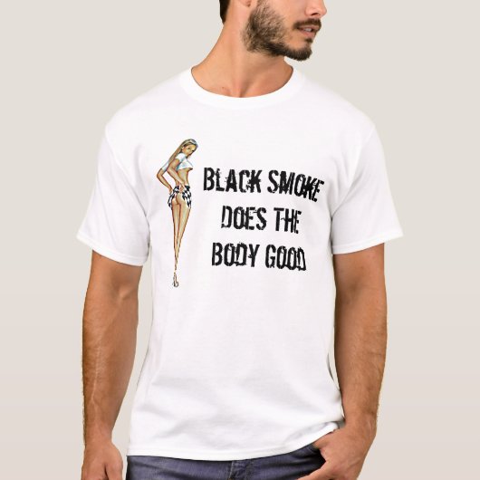 T-shirt le bodygood, fumée noire fait TheBody bon (Devant)