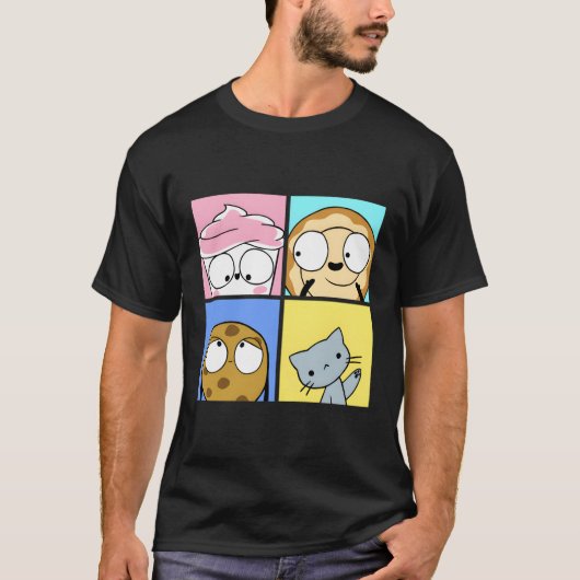 T-shirt Le Bon Conseil Cupcake Caractère Caché (Devant)