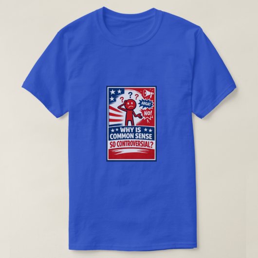 T-shirt Le bon sens (9) (Design devant)