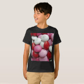 T-shirt Le bonbon de Saint-Valentin (Devant entier)