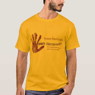 T-shirt Le bonbon étire le BBQ