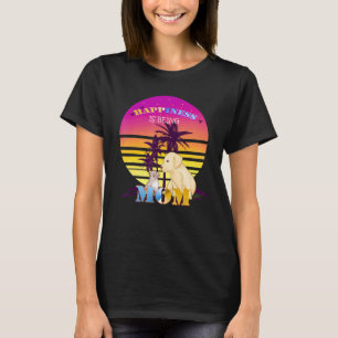 T-shirt Le bonheur c'est être maman Joyeux fête des mères