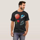 T-shirt Le Bonheur Dans Le Pack Espace (Devant entier)
