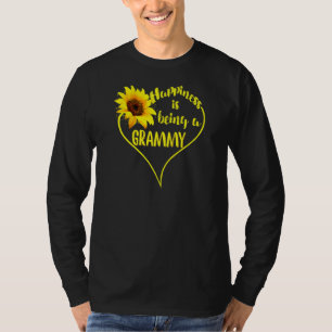 T-shirt Le Bonheur Des Femmes Est D'Être Un Grammy Tournes