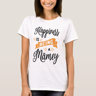 T-shirt Le Bonheur Des Femmes Est Être Un Mamey Mothers Da