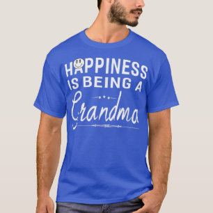 T-shirt Le Bonheur Des Femmes Est Un Don De Grand-Mère Pou