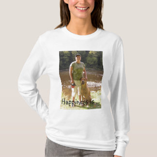 T-shirt Le bonheur est…