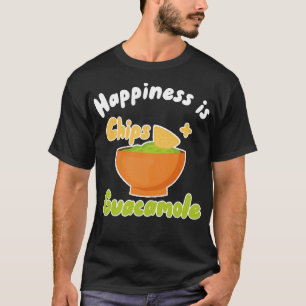 T-shirt Le bonheur est Chips Guacamole