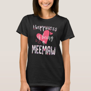 T-shirt Le bonheur est d'être une Fleur mâle Fête des Mère
