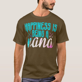 T-shirt Le Bonheur Est Être Une Nana