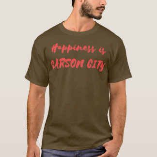 T-shirt Le bonheur est sa ville