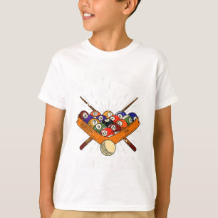 T-shirt Le Bonheur Est Un Parfait Rack Billiard Jeu Lover
