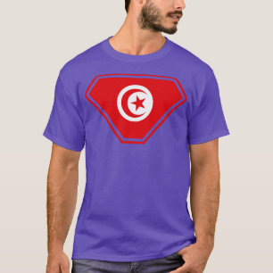 T-shirt Le bouclier super-propulsé tunisien