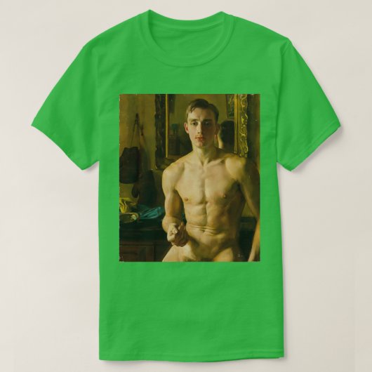 T-shirt Le Boxer 1933 par Konstantin Somov 2 (Design devant)