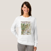 T-shirt Le Brésil des 'atlas de Miller (Devant entier)