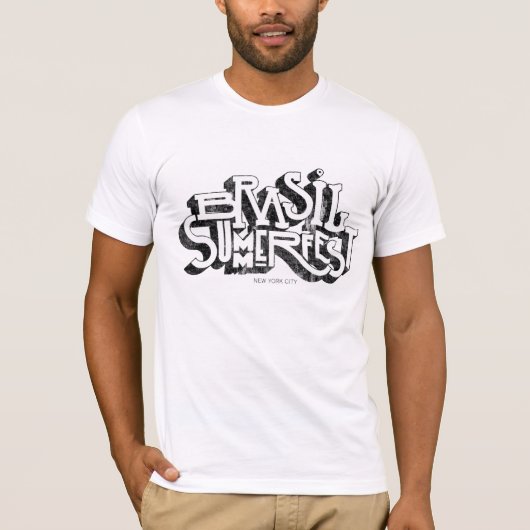 T-shirt Le Brésil Summerfest (Devant)