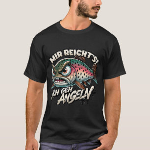 T-shirt Le brochet attend un lancer, pêche, cadeau de pêch