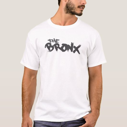 T-shirt Le Bronx peint (Devant)