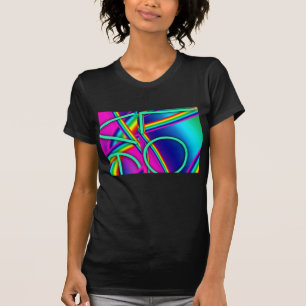 T-shirt Le bruit d'arc-en-ciel d'AMOUR colore 2