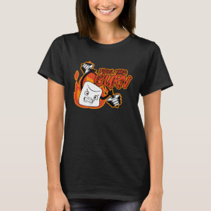 T-shirt Le Brûlé Marshmallow Smores Camping Fitness Wo
