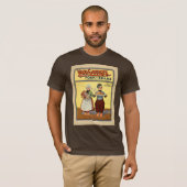 T-shirt Le brun du m de Pork&Beans (Devant entier)