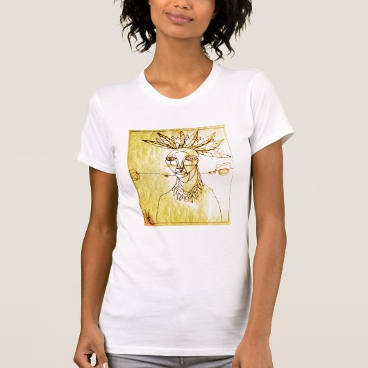 T-shirt le bruxa de paume (Devant)