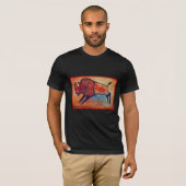 T-shirt Le buffle de Linda (Devant entier)