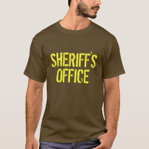 T-shirt Le bureau du shérif