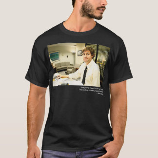 T-shirt Le bureau Jim Smirking avec devis
