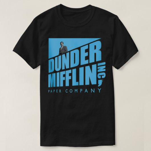 T-shirt Le bureau Michael sur le toit (Design devant)