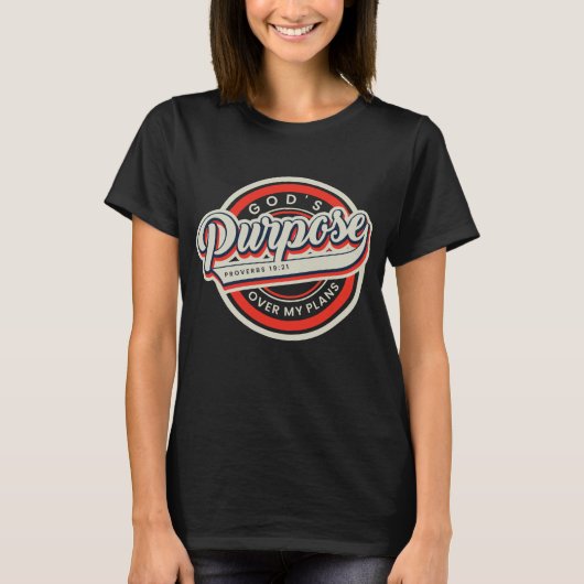 T-shirt Le but de Dieu. (Devant)