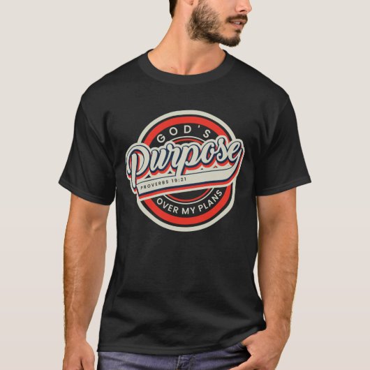 T-shirt le but de Dieu (Devant)