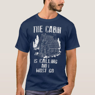 T-shirt Le Cabine Appelle Et Je Dois Aller À L'Extérieu
