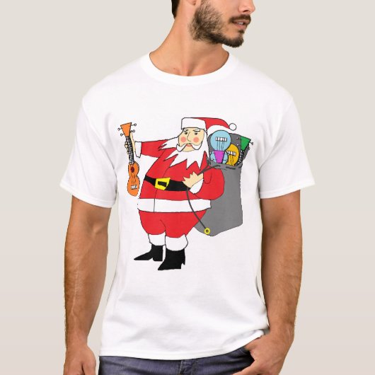 T-shirt Le cadeau de Père Noël (Devant)