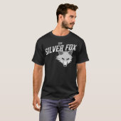 T-shirt Le cadeau de vacances Silver Fox (Devant entier)
