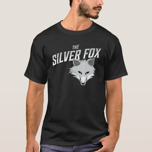 T-shirt Le cadeau de vacances Silver Fox (Devant)