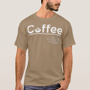 T-shirt Le café est le meilleur
