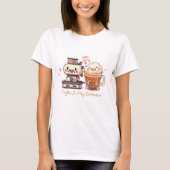 T-shirt Le café est ma Saint-Valentin | Café Valentine (Devant)